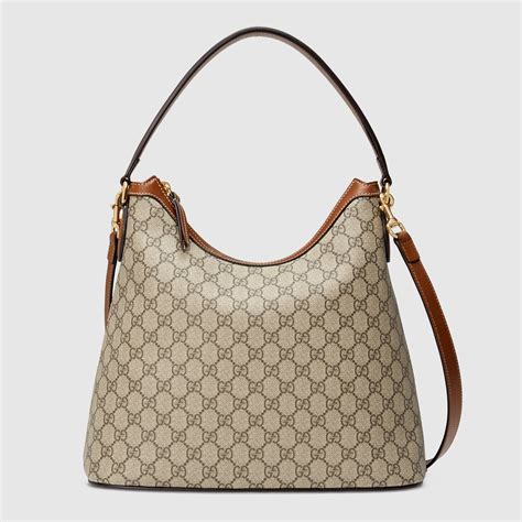 gucci borsa spalla marrone tessuto|Borse a Spalla Firmate: GUCCI® Borse da Donna .